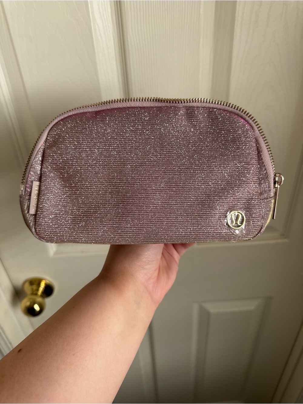 Lululemon Pink Glitter Everywhere Belt Bag - Picture 3 of 6